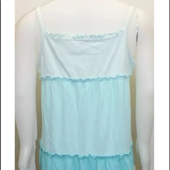 2/$20 Lot of 2 Gap Maxi Blue Green Dress 8, Hot Kiss Pink Romper 10-12 - Picture 5 of 10